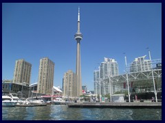 Harbourfront and Toronto Islands 052 - Harbourfront skyline, CN Tower